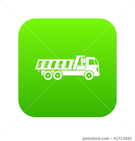Machinery icon digital green 41723685