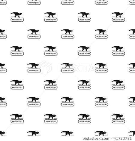 Ancient history pattern vector seamless 41723751