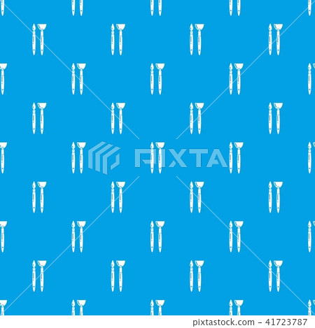 Brush pattern vector seamless blue Brush pattern vector seamless blue 41723787
