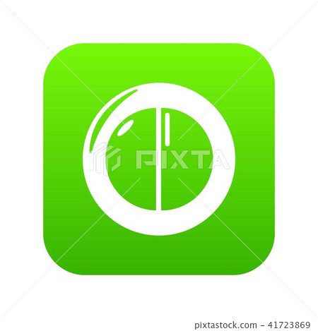 Face powder female icon green vector Face powder female icon green vector 41723869