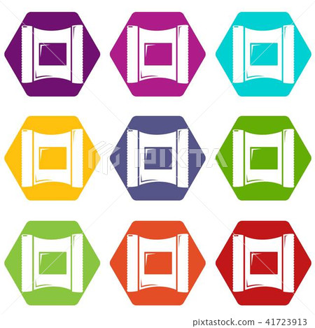 Wet wipes package icons set 9 vector - Stock Illustration [41723913 ...