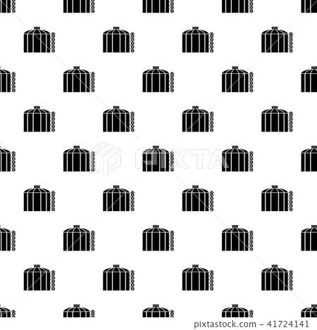Oil storage tank pattern vector seamless Oil storage tank pattern vector seamless 41724141