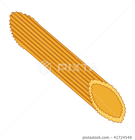Penne pasta icon, cartoon style 41724549