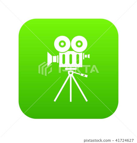 Camcorder icon digital green Camcorder icon digital green 41724627