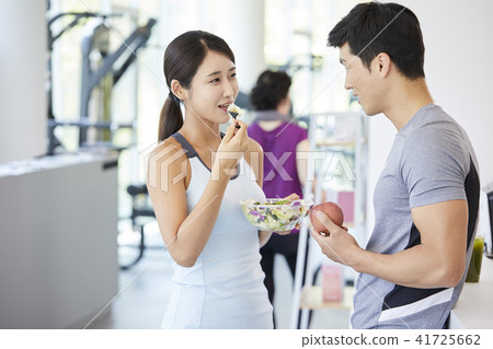 gym, food, men, women 41725662