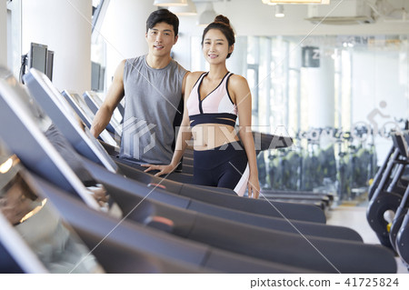 健身房，男士，女士 41725824