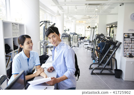 健身房，男士，女士 41725902