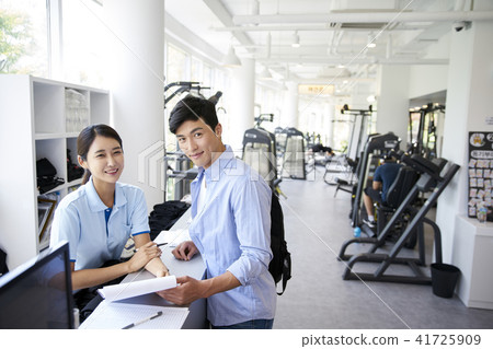 健身房，男士，女士 41725909