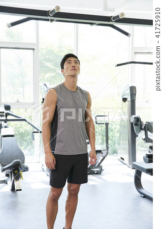 gym, exercise, young man gym, exercise, young man 41725910
