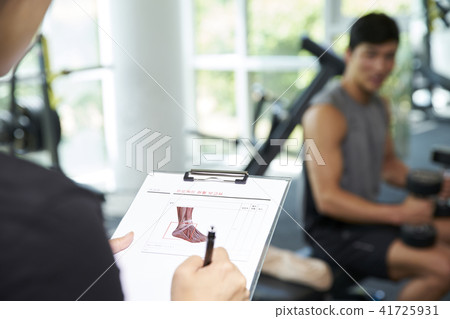 gym, exercise, young man gym, exercise, young man 41725931