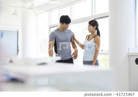 健身房，男士，女士 41725967