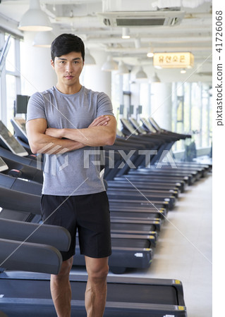 gym, exercise, young man gym, exercise, young man 41726068