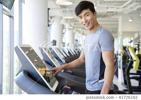 gym, exercise, young man gym, exercise, young man 41726102