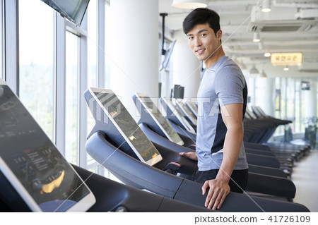 gym, exercise, young man gym, exercise, young man 41726109