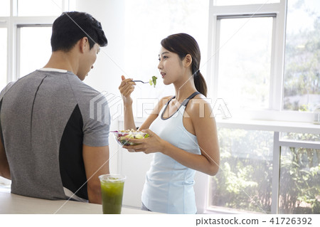 運動、健康、男性、女性 41726392