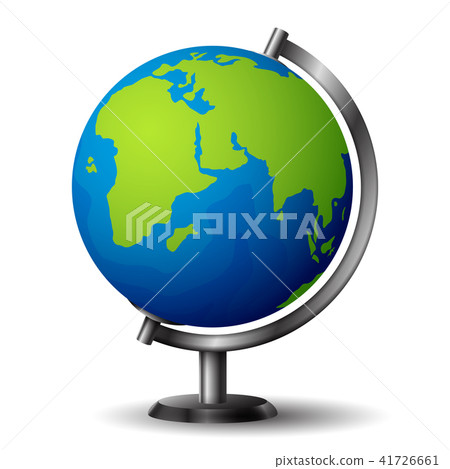 Earth globe icon on white background - Stock Illustration [41726661 ...