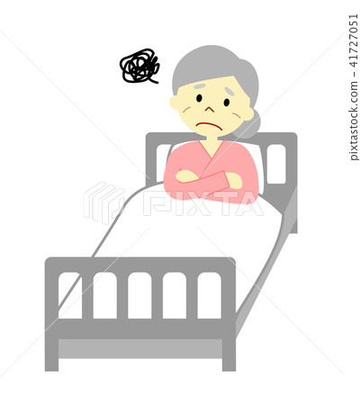 住院病人，祖母，焦慮 41727051