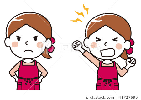 Housewife angry bad mood Housewife angry bad mood 41727699