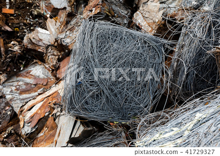 Closeup of scrap metal for recycling ,old steel, 41729327