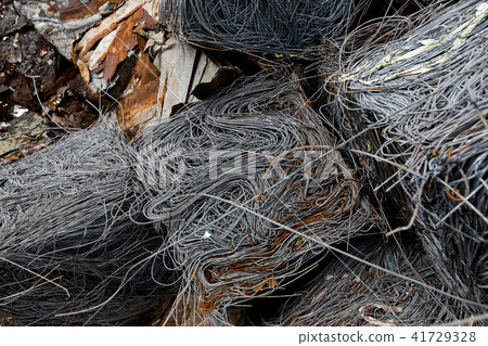 Closeup of scrap metal for recycling ,old steel, Closeup of scrap metal for recycling ,old steel, 41729328