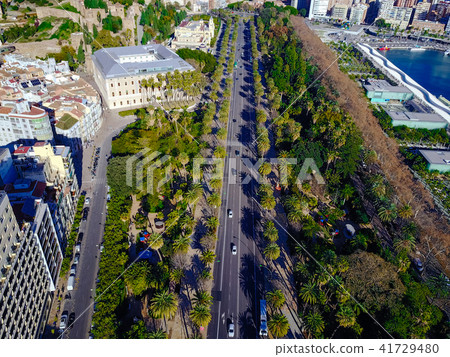 City street from the air. 41729480