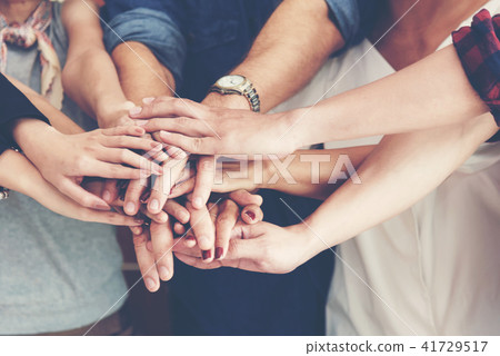 Teamwork Success. Top view executive business Teamwork Success. Top view executive business 41729517