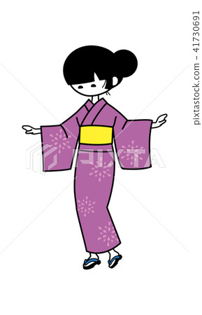 Woman in Yukata (2) 41730691