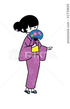 Woman in Yukata (3) 41730695