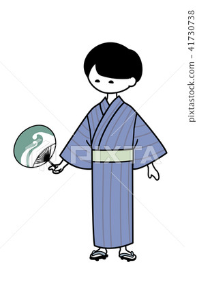 穿浴衣的男士 (1) 穿浴衣的男士 (1) 41730738