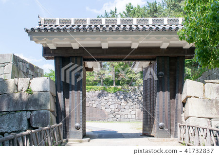 愛知縣名古屋城堡Old Nino Maruedo Nino門 41732837