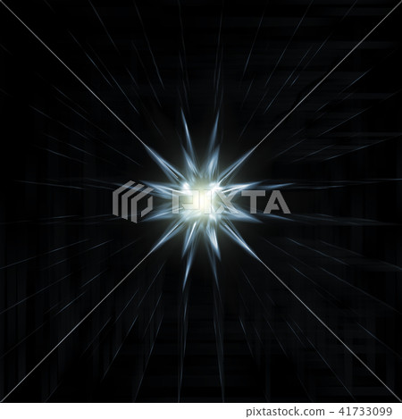 Firework Explosion, Star Or Sunburst In Bright  41733099