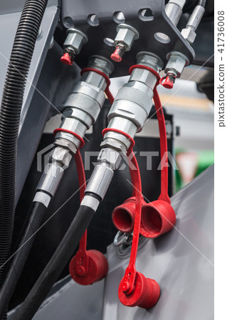 fuel system of the tubes and pipes of the tractor or bulldozer 41736008