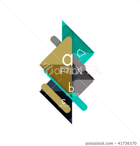 Triangle data visualization design, option infographic layout Triangle data visualization design, option infographic layout 41736370