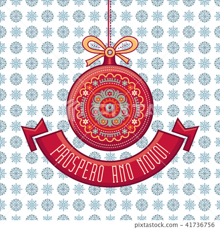 Christmas Card. Joyeux Noel. Background.  Joyou .  41736756