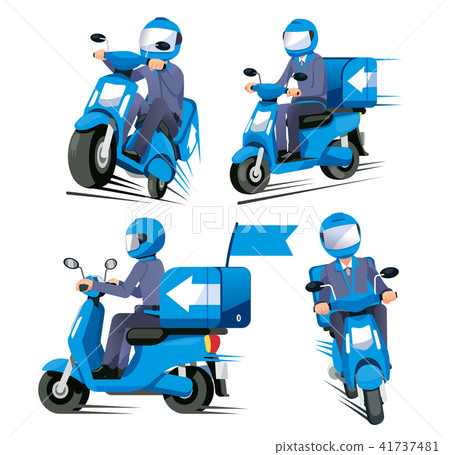 Speed delivery everything service concept.  41737481