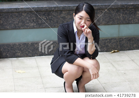 商務攝影 苦惱的女業務 商務攝影 苦惱的女業務 41739278