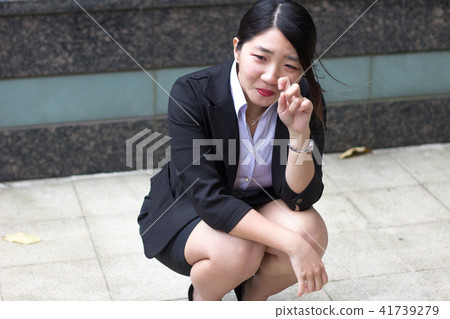 Business photography, distressed female business Business photography, distressed female business 41739279