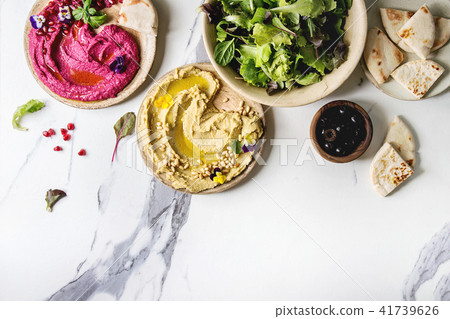 Hummus spread variety 41739626