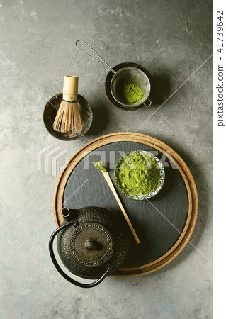 Green tea matcha powder Green tea matcha powder 41739642