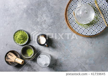 Green tea matcha powder Green tea matcha powder 41739645