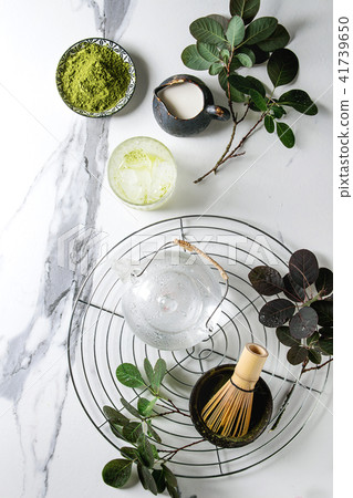 Green tea matcha powder Green tea matcha powder 41739650