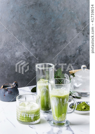 Matcha iced latte Matcha iced latte 41739654