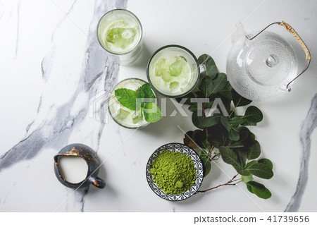 Matcha iced latte Matcha iced latte 41739656
