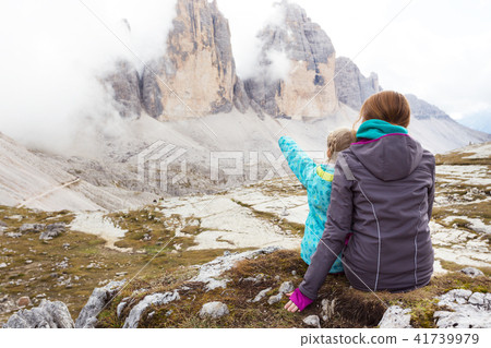 family at the Dolomites family at the Dolomites 41739979