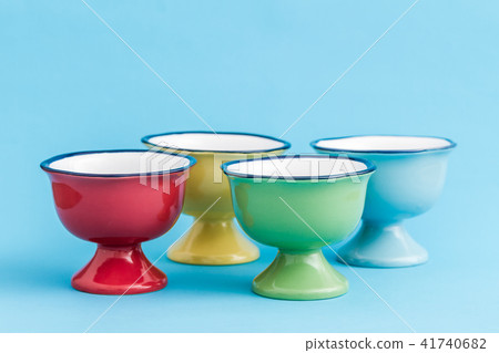 Colorful Porcelain Ice Cream Bowls 41740682