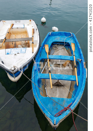 Two Old Rowing Boats - Liguria Italy 41741020