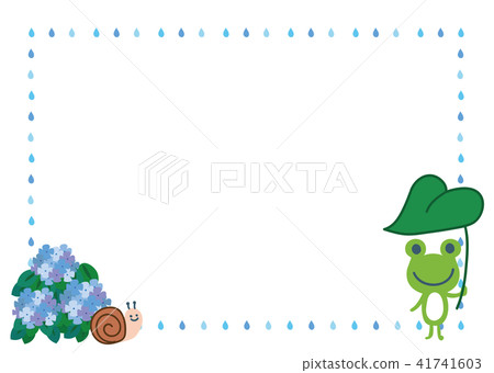 Image message material of the rainy season 41741603