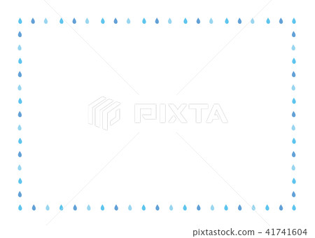 Message material of water / droplets 41741604