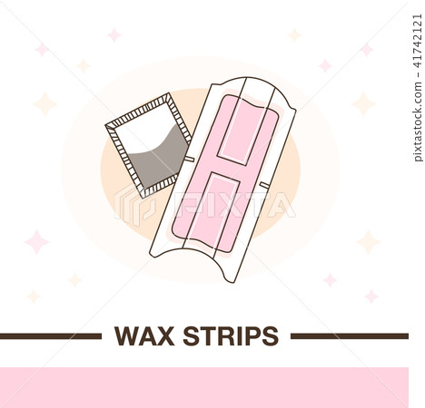 Hair removal wax stripe with lotion Hair removal wax stripe with lotion 41742121