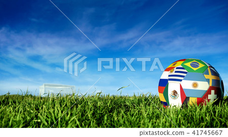 Argentina team soccer ball for russia sport event Argentina team soccer ball for russia sport event 41745667